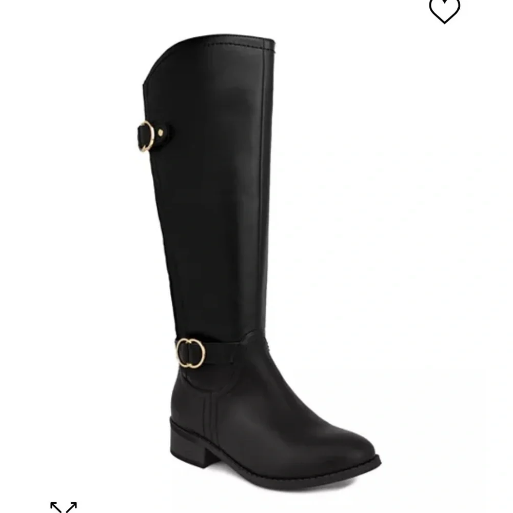 Jones New York Leandraa Black Knee High Boots 5.5M NIB
